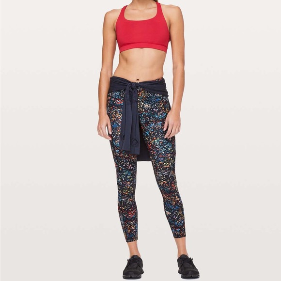 Lululemon Athletica | Fast & Free 7/8 Fluorescent Multi Reflective Tight - Picture 4 of 4